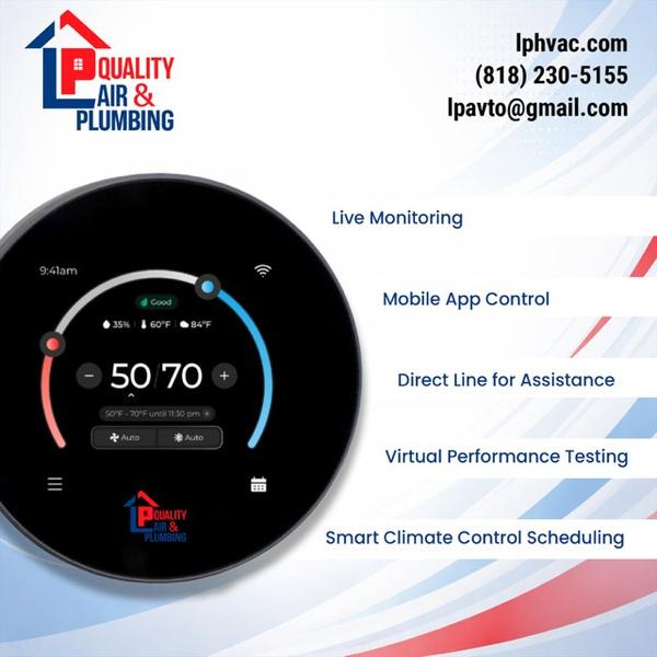 Smart thermostat features