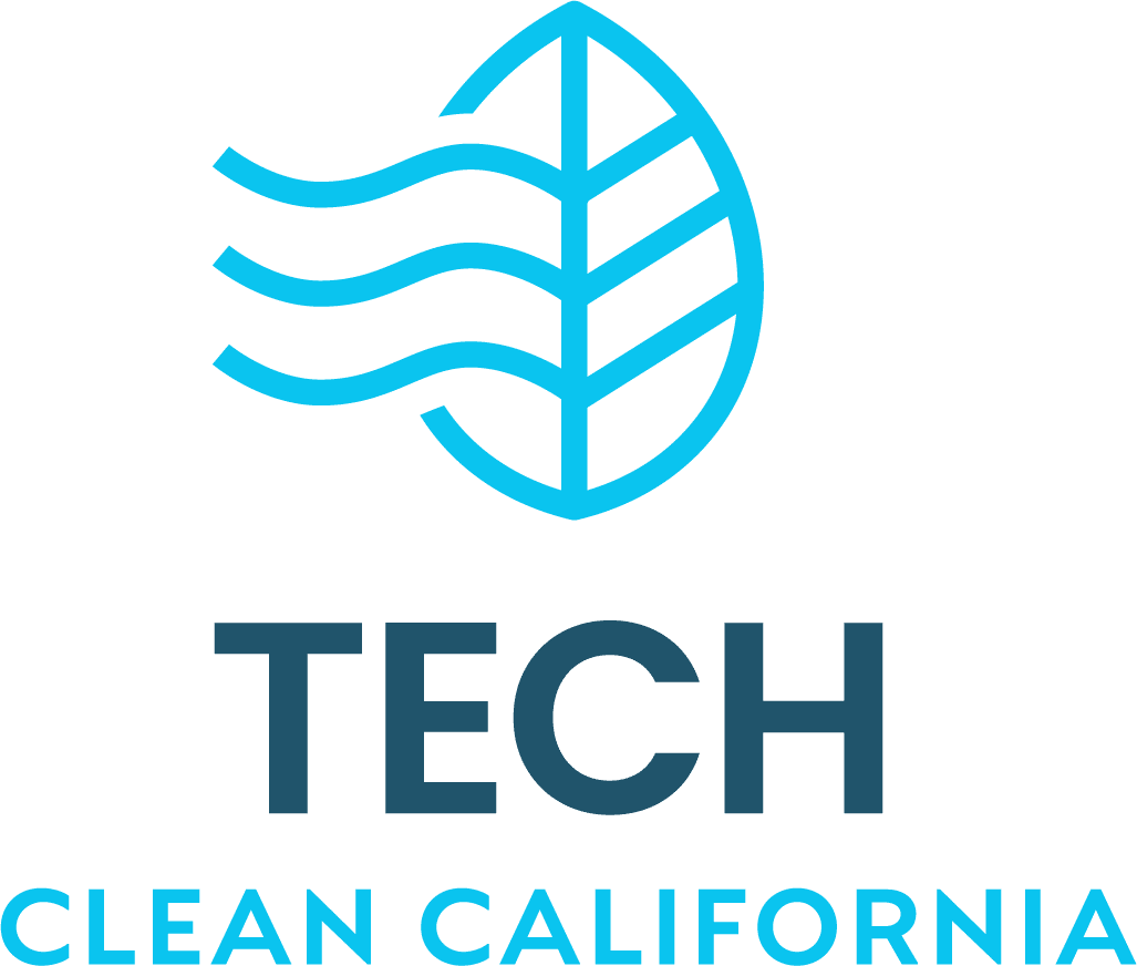 TECH Clean California high-efficiency heat pump rebate program logo.